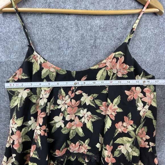 Audrey 3+1 Romper Small Dark Romantic Lace Flowy Summery Tropical Vacation - Picture 4 of 5